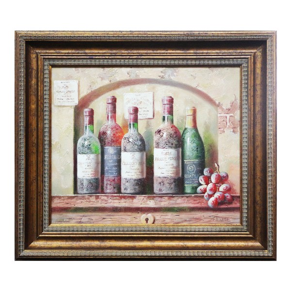 Oil Painting Frame-กรอบรูปภาพสีน้ำมัน-ภาพสีน้ำมัน-Custom Framing-Oil Painting